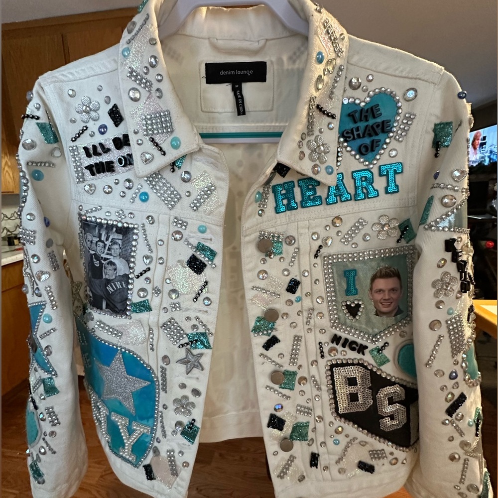 Custom made Backstreet Boys Into the Millenium Denim Jacket - Picture 4 of 6